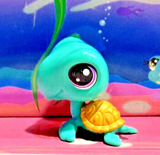 LITTLEST PET SHOP G6 Authentic Captain Gilturtle Turtle #1-60 Newer ...