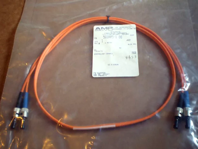 Amp 503995-1 Fiber Optic Cable Assembly 1M New Nib Fs