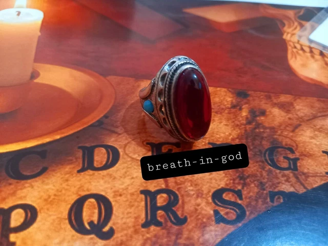 Fama Potente Baphomet Infernal Vortex Ring OCCULT Sidha Cast Potente