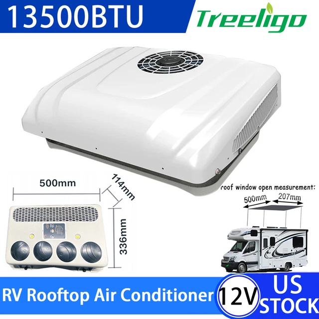RV ROOFTOP 12V Air Conditioner Electric AC Rooftop unit For RV