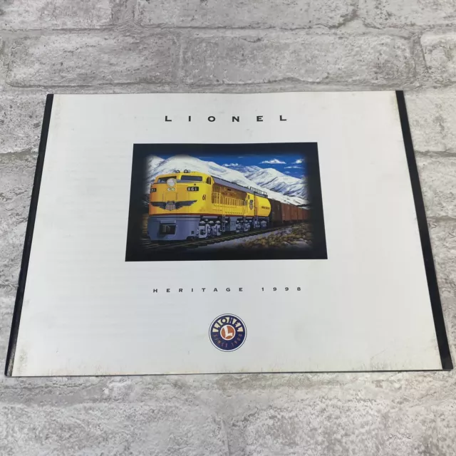 1998 Lionel Electric Trains Heritage Catalog