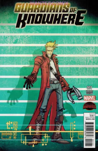 Guardians Of Knowhere #1 Young Connecting B Variant Starlord Marvel Galaxy New 1