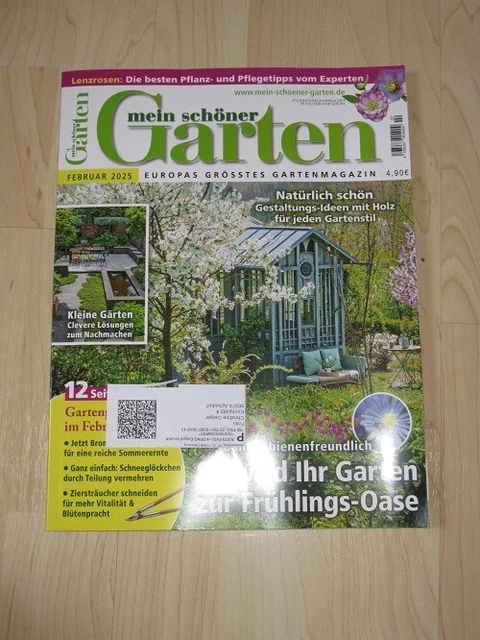 MEIN SCHÖNER GARTEN Ausgabe Februar 2025 EUR 2,49 - PicClick DE