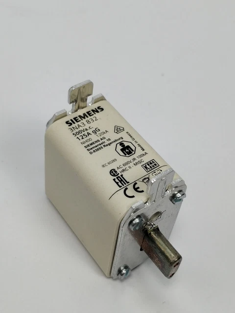 SIEMENS 3NA3832 LV Hrc Fuse - Articulation 500V 3pcs 2