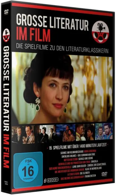 Große Literatur im Film Deluxe Box - 15 Filme-Edition [6 DVDs] (DVD)