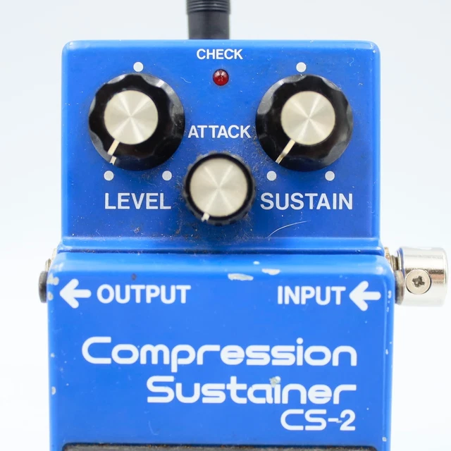 Pédale de compresseur Boss CS-2 1983 fabriquée au Japon 320500 3