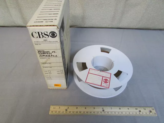CBS 2-Inch Cassette Vidéo Reel Freaks Vs.Sheriffs 1971
