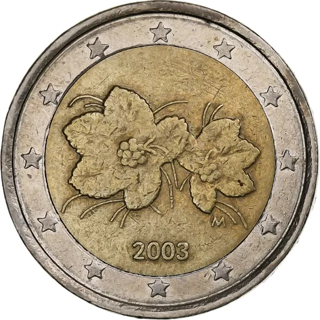 [#1250938] Finnland, 2 Euro, 2003, Vantaa, Bi-Metallic, SS, KM:105