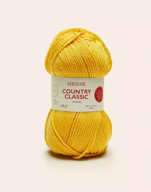 Sirdar Country Classic Worsted 100g Knitting Wool Yarn - 663 Pewter 