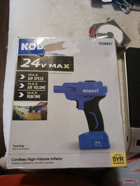 Kobalt cordless top inflator