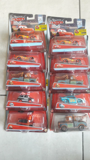 Disney Pixar Cars Lot De 10 Voitures Chisaky Timothy Twostroke Ryan Shields