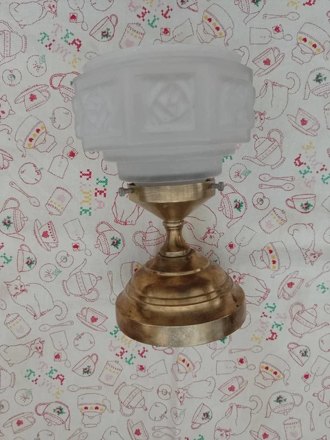 Lampe Lanterne marine en cuivre avec globe cage grillagé
