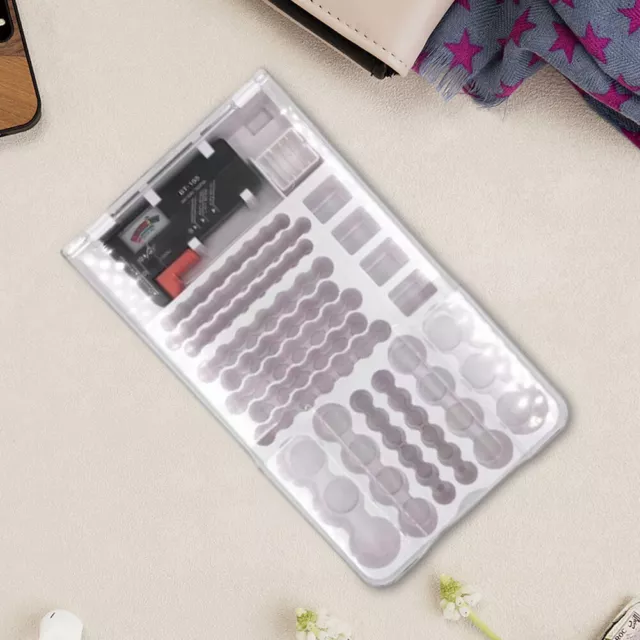 Battery Organizer Storage Case with Tester Holds 93 Batteries Clear Locking Lid