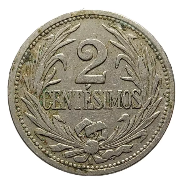 Uruguay 3 Centesimos 1936 Copper-nickel Coin G188