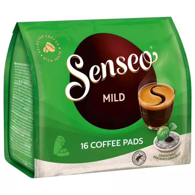 ANGEBOT! SENSEO Pads Mild Senseopads 160 Getränke Kaffeepads Softpads 2
