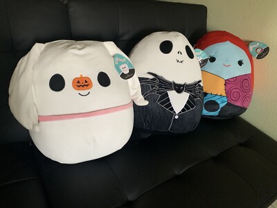 jack skellington and sally squishmallow