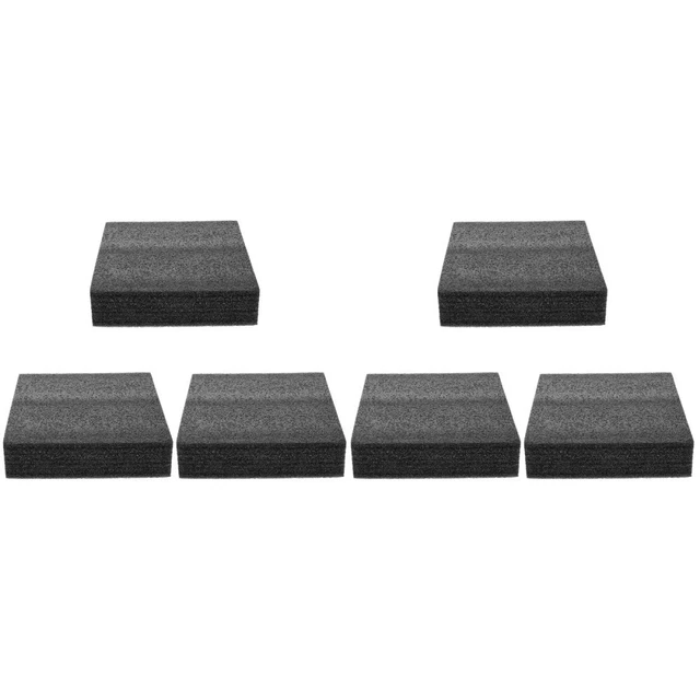 6 Pcs Stochernde Arbeitsmatte Schaumstoff-Nadelfilzhalter Wollfilz
