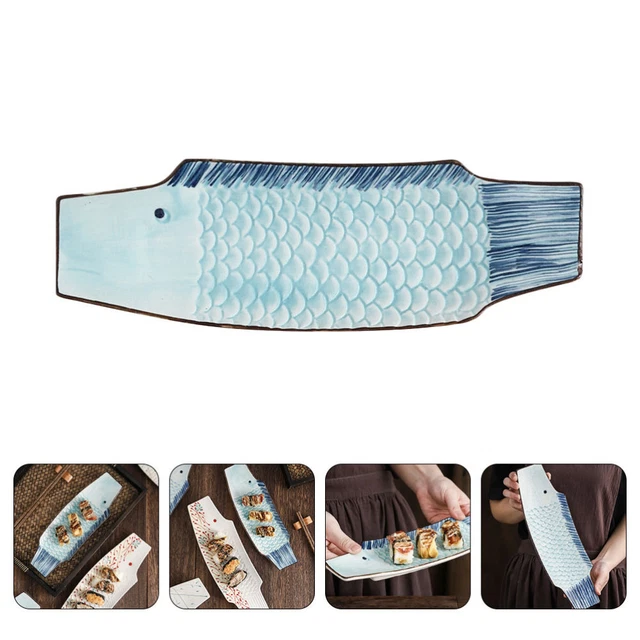 Assiette En Céramique Requin Bord De Mer – Plat À Sushi De Style Japonais – Vaisselle Décorative Pour Les Repas De Cuisine Du 20,77 € | DHgate