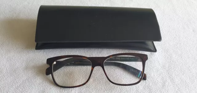 Saint Laurent brown tortoiseshell glasses frames. SL 170. With case.