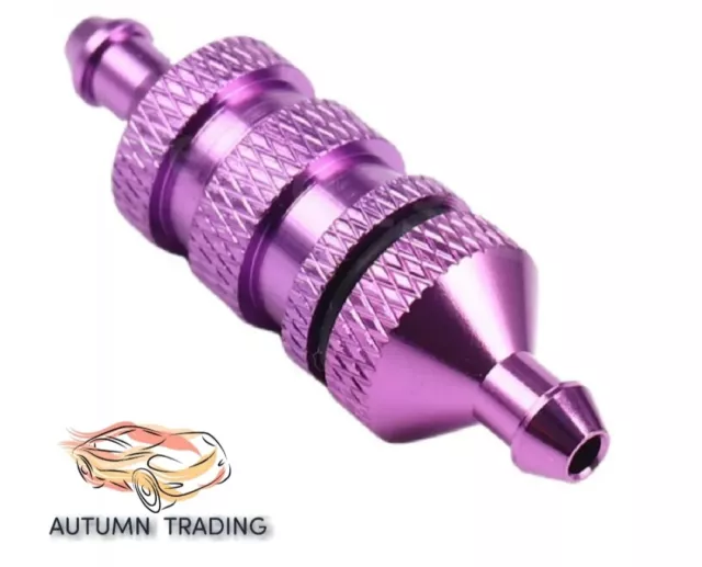 HSP Spare  Parts Aluminum Fuel Filter Nitro For RC 1:8 1:10 Model Car purple