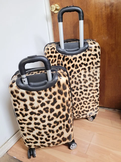 Rockland 2-Piece Hardside Spinner Luggage Set -1 Carry-on -1 Small Upright