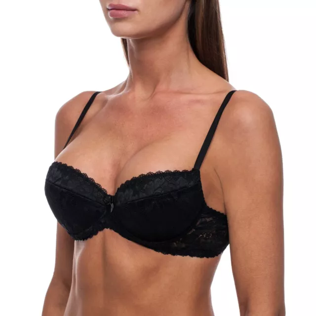 SEXY PUSH UP Bra, T-Shirt Bra, Lace, Half Cup, Padded, Underwired Bras for  Women £28.79 - PicClick UK