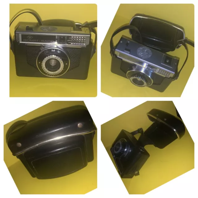 Agfa Isomat-Rapid Camera Not Tested w/ ATTACHED case and strap