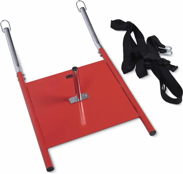 Weight Sled with Harness | Weighted Drive & Drag Power Sled with Tow Straps | &