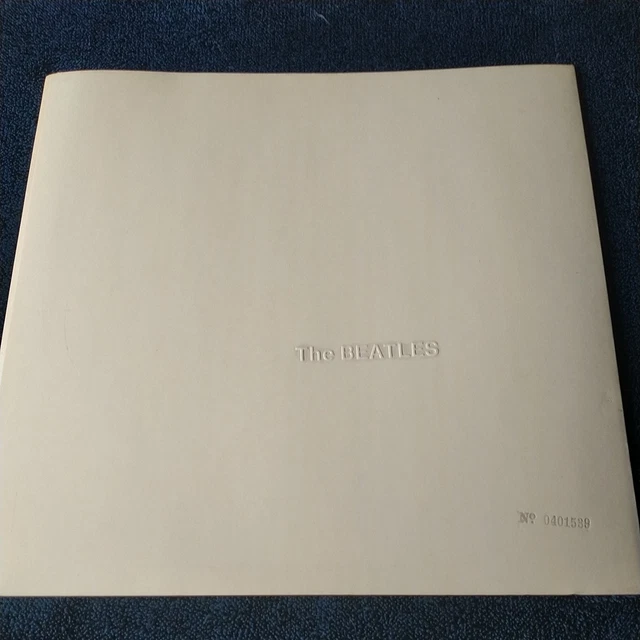 The Beatles White Album UK英盤 2LP Mono 音飛 THE BEATLES