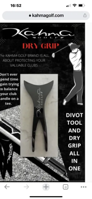 Golf Divot Tool & Drygrip