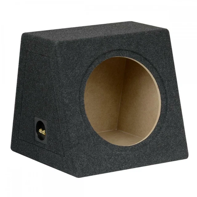 30.5cm 30cm MDF Nero Sigillato Auto Altoparlante Audio Sub Subwoofer Scatola 40L