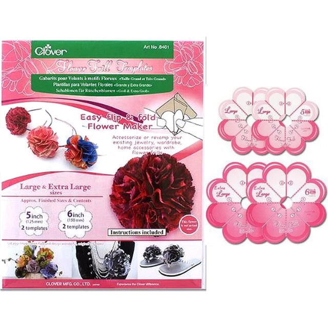 Clover Loisirs Créatifs Et Décoratifs : Confectionneur De Fleurs Kanzashi Petale Orchidee L Clover 11873