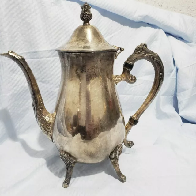 Leonard Silver Plated Coffee Tea Pot