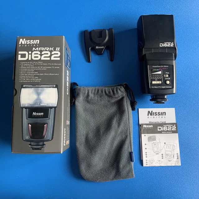 Nissin Di 622 Mark II Shoe Mount Flash For Nikon
