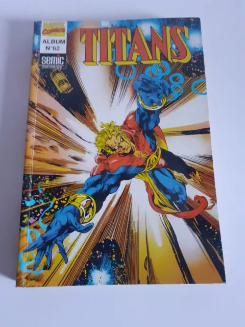 Album TITANS N° 62 MARVEL COMICS SEMIC 1994