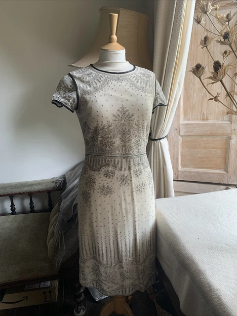 catherine deane blue lace miya dress Maribel | Powder BLUE Lace Plunge-Neck Midi Dress