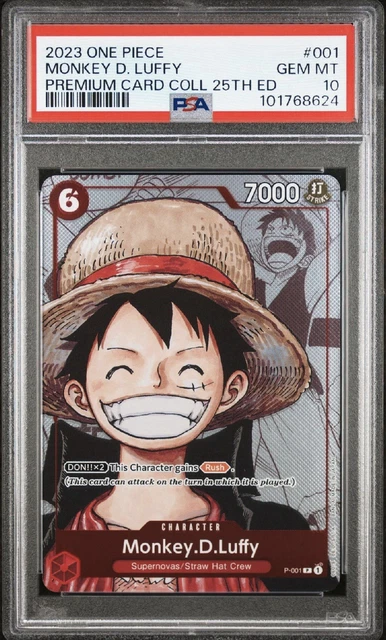 モンキーDルフィ PSA10 Anime 25th collection モンキー・D