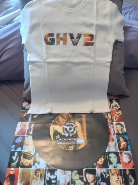 Madonna GHV2 Baby Doll Official Promo Tee Shirt Poster New Unused Celebration X