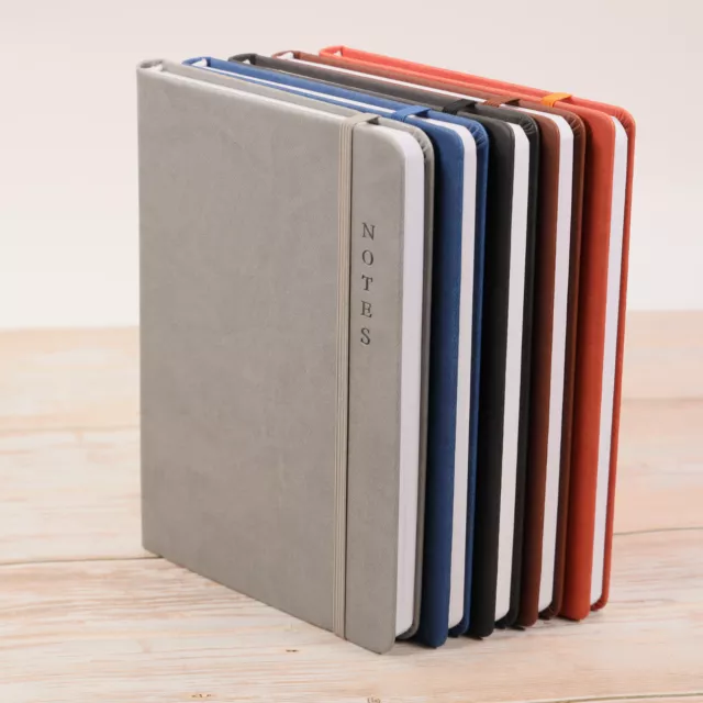 Premium Notebook Journal Notepad - Hardback PU Leather | A4 A5 A6 - 5 colors