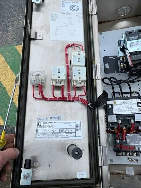 Combination motor starter NEMA4X
