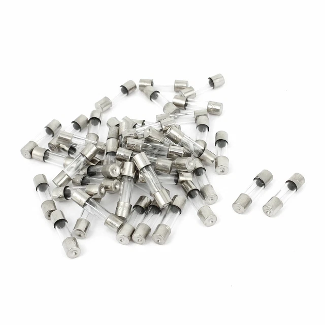 50pcs 2.5A 250V Recherche Rapide Tube verre fusion fusibles 5x20mm F2.5AL250V