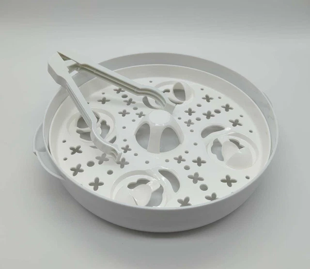 NUK Micro Express Plus Mikrowellen-Dampf-Babyflaschen-Sterilisator
