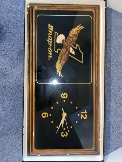 Vintage "Snap-On" tools wall clock