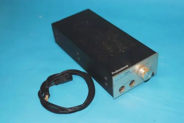 SRM-1/MK-2 STAX condenser ear speaker amplifier