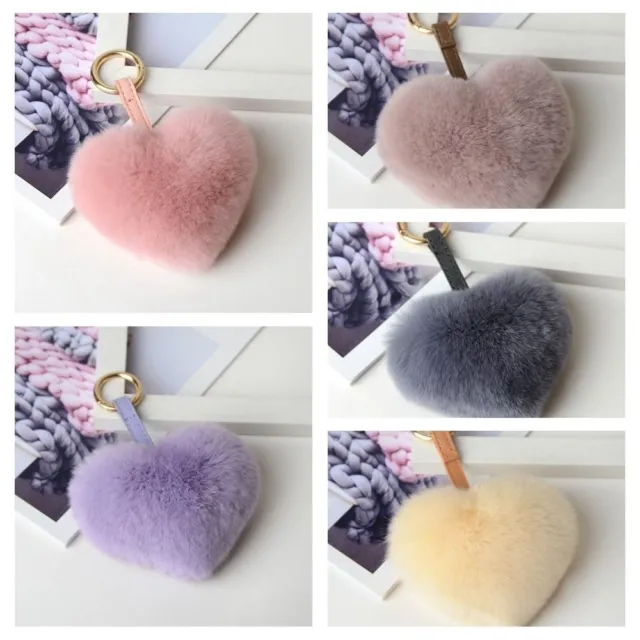30/20/10/5/2 Pieces Faux Fox Fur Pom Pom Balls DIY Fur Fluffy Pom Pom with  Elastic Loop for Hats Keychains Scarves Gloves Bags Charms Knitting  Accessories