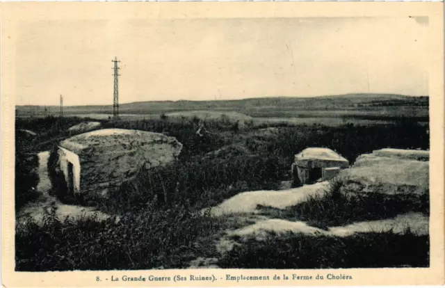 CPA Militaire La Grande Guerre (Its Ruins) - location of the (91737)