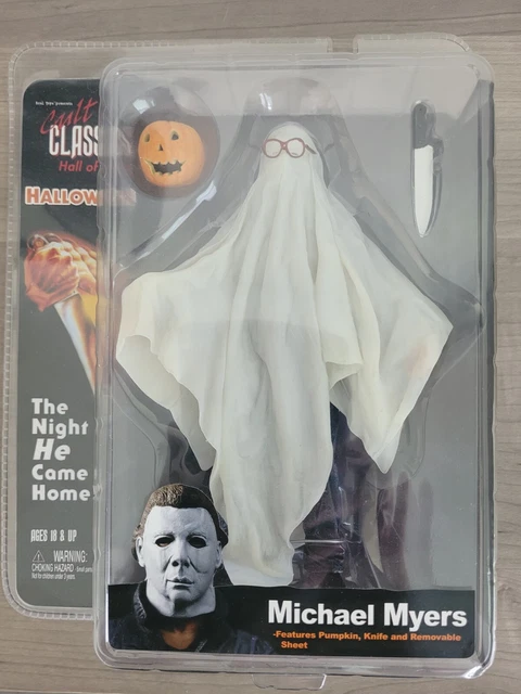 NECA Cult Classics Hall of Fame Halloween Michael Myers Ghost Sheet Bob 