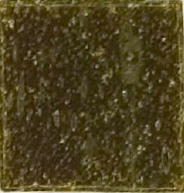 100 tiles - Dark Brown Vitreous Glass Mosaic Tiles - 3/8 inch - Mixed Media Art