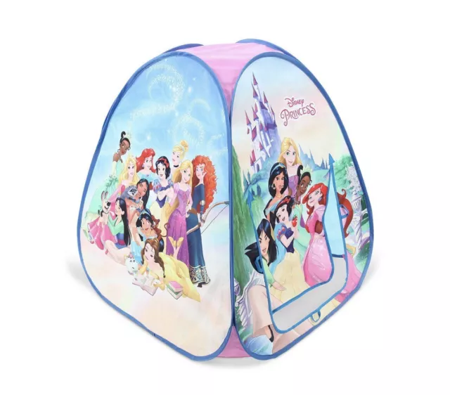 Disney Princess  Tent- Classic Hideaway Pop-Up Play Tent Playhut 2