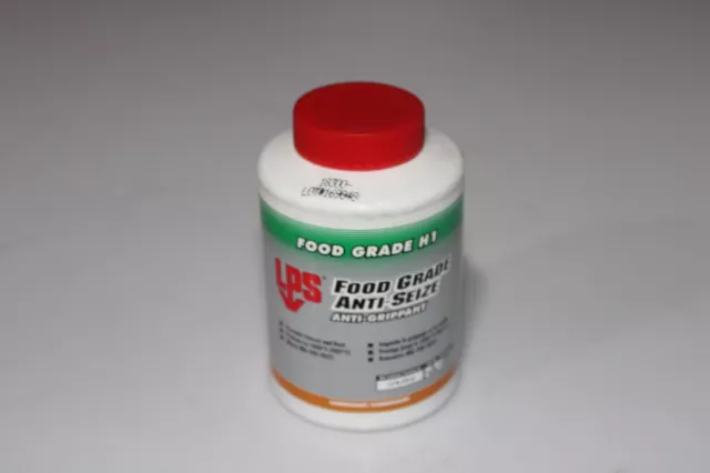 LPS 1/2 Lb Brush Top Food Grade Anti-Seize Lubricant Metal Free GRADE H1 06508